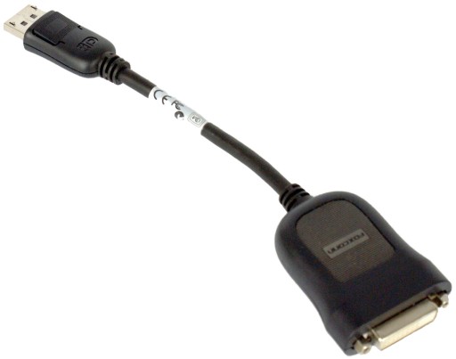 Адаптер HP DISPLAYPORT M — DVI F, 20 см