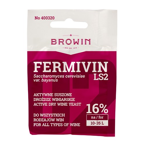 АКТИВНЫЕ ВИННЫЕ ДРОЖЖИ FERMICRU LS2 BAYANUS