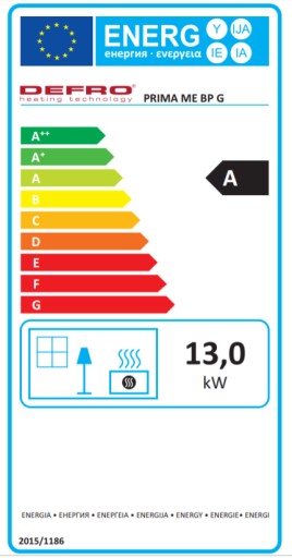 DEFRO HOME INTRA ME BP G KOMINEK WKŁAD KOMINKOWY