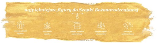 Śliczny prostokątny koszyk do dekoracji Szopki Bożonarodzeniowej- 3cm wys.