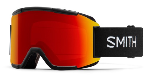 ЧЕРНЫЕ ОЧКИ SMITH SQUAD CHROMAPOP ФОТОХРОМНЫЕ КРАСНЫЕ ЗЕРКАЛА 2023