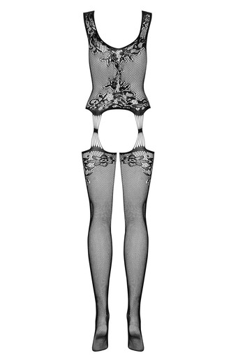 OBSESSIVE F221 Чулки с цветочным мотивом *S/M/L*