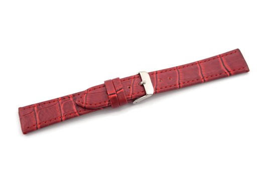 PASEK DO ZEGARKA TOSCANA CROCO 12mm BORDOWY