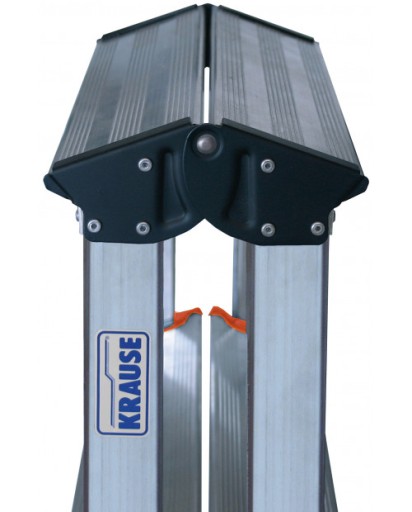 Krause Dopplo 2x4 двухсторонняя алюминиевая лестница