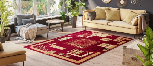КОВРЫ TRADITION BCF 200x300 РАЗНЫЕ УЗОРЫ Бордовый