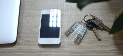 USB ЛАМПА ДЛЯ НОУТБУКА POWERBANKA 3x LED ПОДВОДНИК