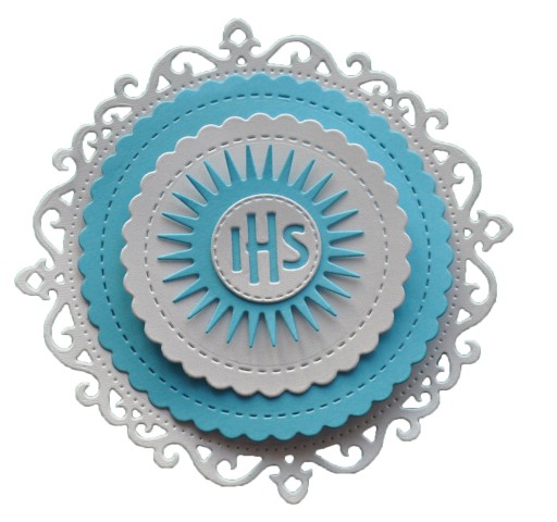 SCRAPKI Салфетка для причастия IHS