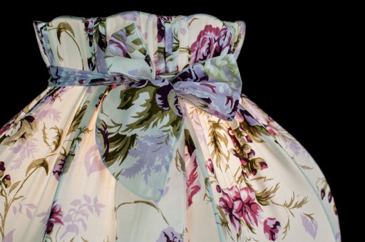 Абажур с бантом ENGLISH ROSES FLOWERS BEIGE 51