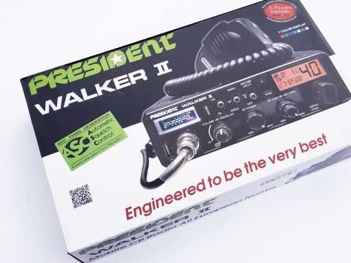 CB RADIO PRESIDENT WALKER II 2 ASC КСВ-метр BB7