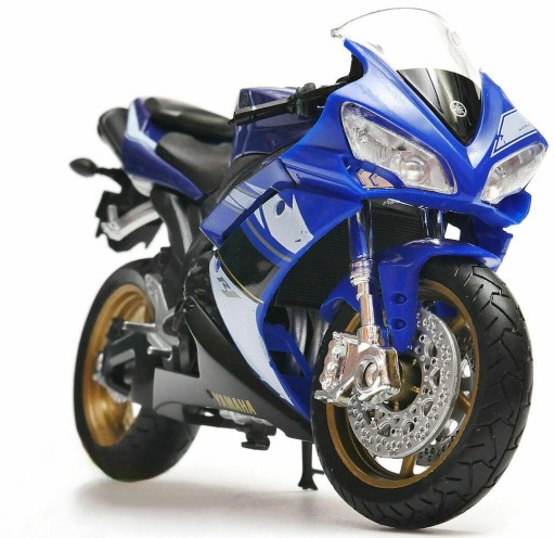 YAMAHA YZF-R1 2008 мотоцикл 1:18 Welly металл