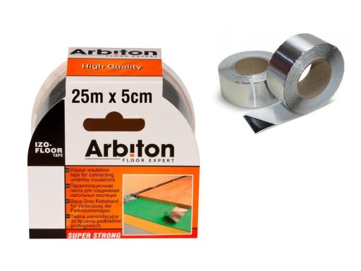 Алюминиевая лента для соединения подкладок Alu Tape 25