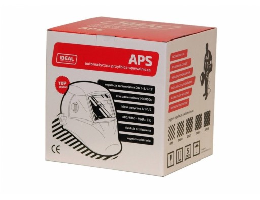 @Przyłbica spawalnicza automatyczna APS 958 BLUE True Color MIG/TIG/MMA