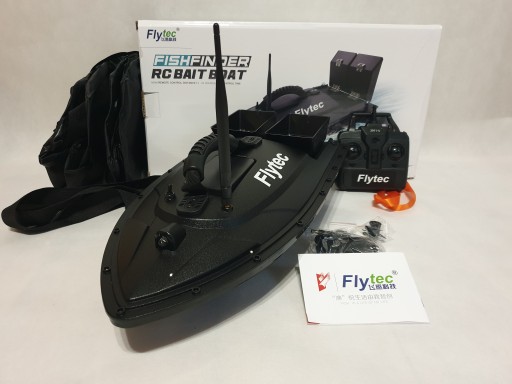 ЛОДКА ДЛЯ ПРИМАНКИ FLYTEC + СУМКА!!! УЛУЧШЕН!!!