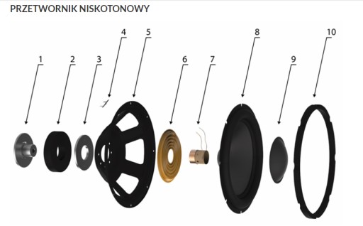 Subwoofer aktywny TAGA TSW-212 SE Black Czarny 30cm 240W RMS