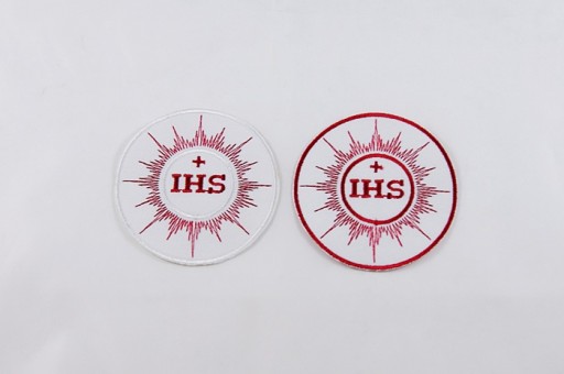 Нашивка IHS, эмблема, аппликация Первое Святое Причастие. 1б