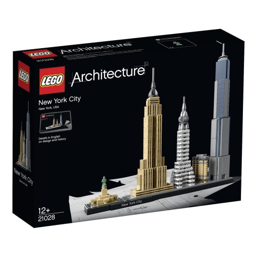 LEGO Architecture 21028 Nowy Jork Uszkodzone opakowanie