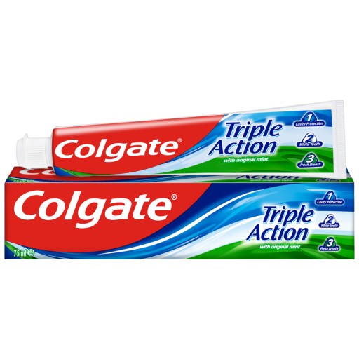 COLGATE ОРИГИНАЛЬНАЯ МЯТНАЯ ПАСТА ТРОЙНОГО ДЕЙСТВИЯ 75 МЛ
