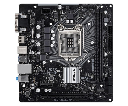 Материнская плата ASRock H470M-HDV Micro ATX