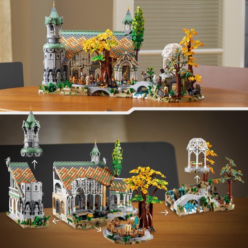4в1 Lego 10316 Ривенделл Хоббит Властелин колец + бонусы
