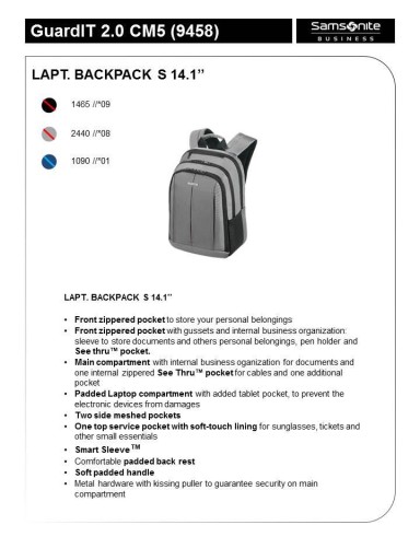 Samsonite Guardit 2.0 14,1