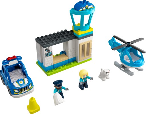 LEGO DUPLO 10959: Полицейский участок и кубики вертолета