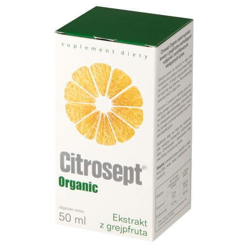 Citrosept Organic грейпфрутовые капли 50 мл