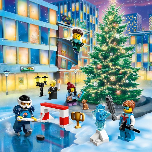 LEGO CITY KALENDARZ ADWENTOWY ZESTAW 2023 R. NOWOŚĆ FIGURKI FIGURKA PREZENT