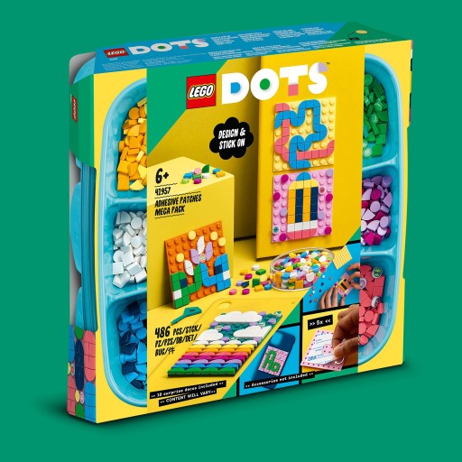 LEGO DOTS 41957 MEGA ZESTAW NALEPEK