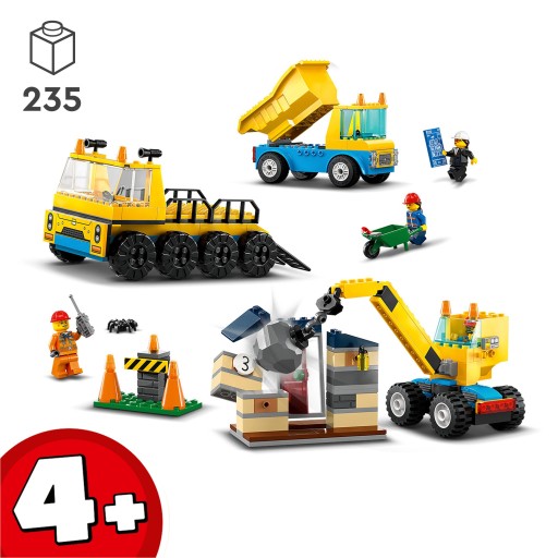 LEGO City Грузовики и шаровой кран 60391