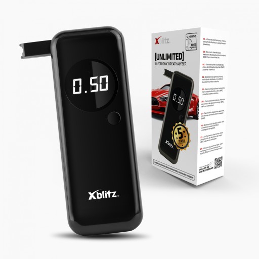 Электронный алкотестер Xblitz Unlimited, черный