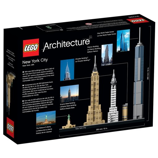 LEGO АРХИТЕКТУРА 21028 Нью-Йорк
