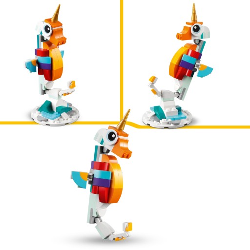 KLOCKI LEGO Creator 3 w 1 31140 Magiczny jednorożec Torba NOWE DLA DZIECKA