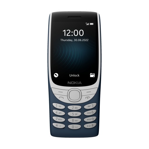 Синий GSM-телефон NOKIA 8210 4G 2G DualSim