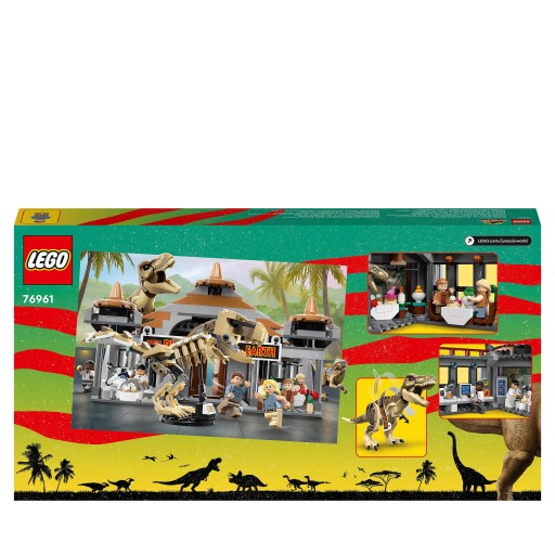 LEGO Jurassic World 76961 - Центр для посетителей: Атака тираннозавра