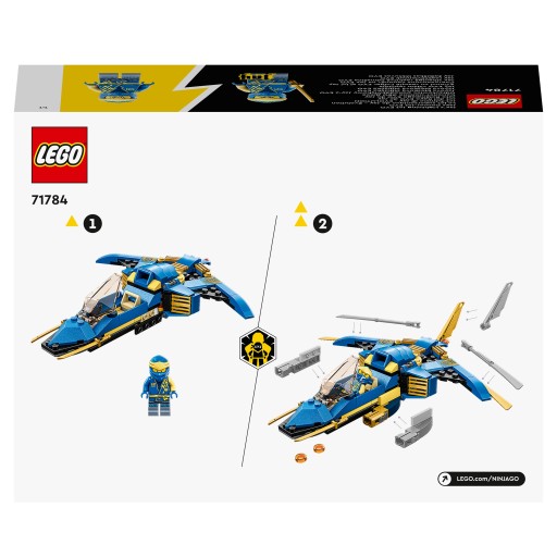LEGO NINJAGO 71784 СВЕРХЗВУКОВОЙ РЕАКТИВНЫЙ...