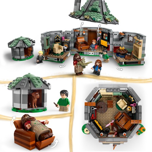LEGO BLOCKS 76428 Хижина Хагрида ИЗ СЕРИИ LEGO Гарри Поттер