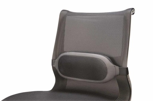 Опора поясничная Fellowes 160-350-60мм серая
