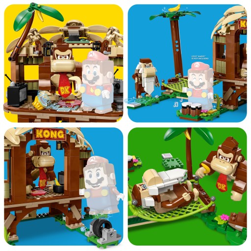 LEGO SUPER MARIO DOMEK NA DRZEWIE DONKEY KONGA ZESTAW ROZSZERZAJĄCY 71424