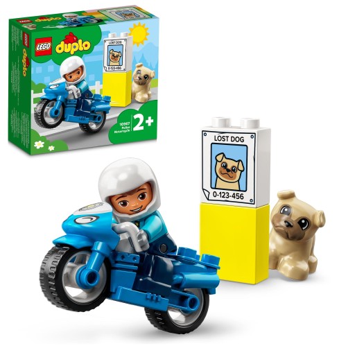 Полицейский мотоцикл LEGO Duplo 10967