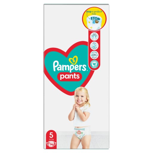 Pampers Pieluchomajtki Mega Box 5 - 96 szt