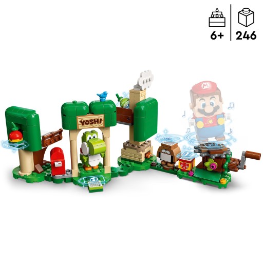 LEGO SUPER MARIO 71406 ДОМ ПОДАРКОВ ЙОШИ