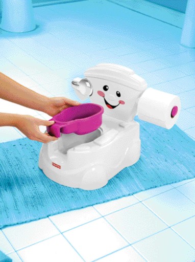 Интерактивный горшок Fisher-Price W1330 белый