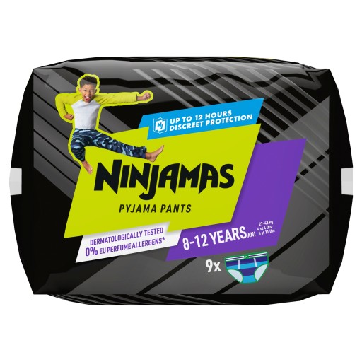 Pampers Ninjamas Pyjama Pants — пижамные подгузники-трусики, 27–43 кг, «Космические корабли», 9