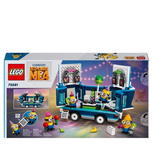 75581 Minions Blocks Автобус для вечеринки с миньонами