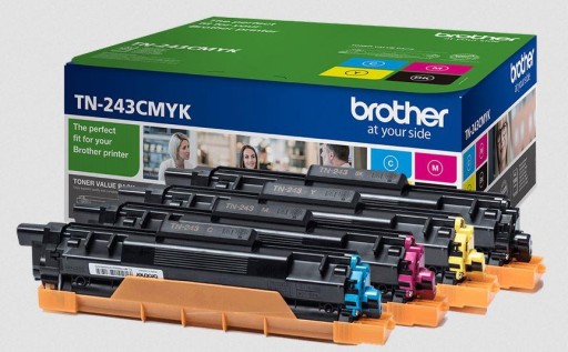Набор тонера Brother TN-243CMYK, 1000 страниц