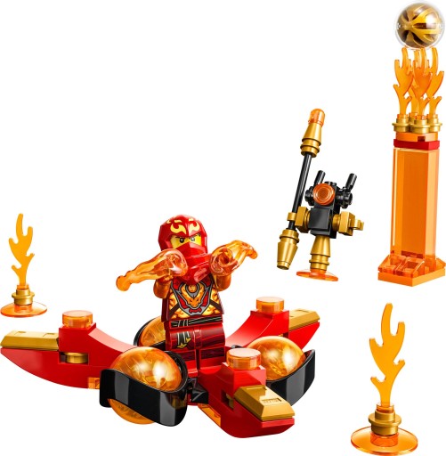 LEGO Ninjago Smocza moc Kaia - SALTO SPINJITSU 71777