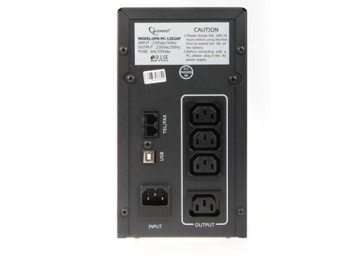 Zasilacz UPS Gembird UPS-PC-1202AP 1200 VA 210 W