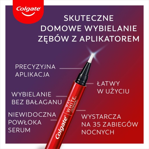 Colgate Max White Ночной отбеливающий аппликатор 2,5 мл