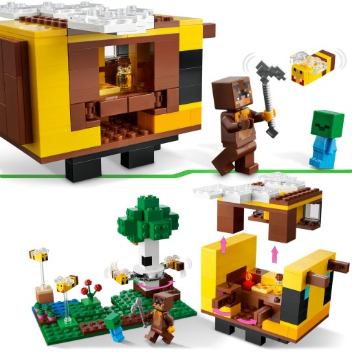 LEGO Minecraft - Pszczeli ul (21241) KLOCKI PREZENT
