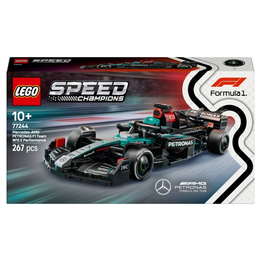 Lego Speed ​​Champions 77244 Blicks F1 Mercedes AMG W15 + Catalog 2025